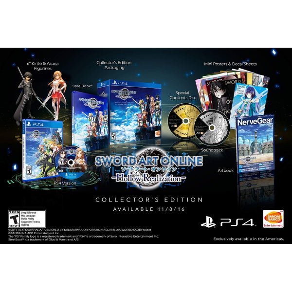 Sword Art Online: Hollow Realization Collectors Edition [PlayStation 4]