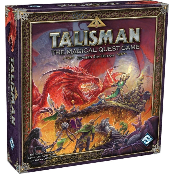 Talisman: The Magical Quest Game - Revised 4th Edition [Board Game, 2-6 Players]