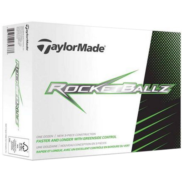 TaylorMade Rocketballz Golf Balls - 2 Packs of 12 (24 Golf Balls) [Sports & Outdoors]