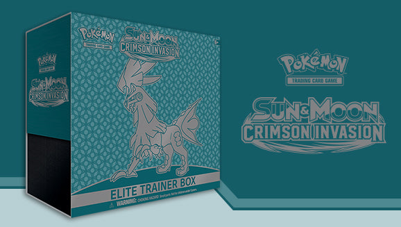 Pokemon TCG Sun & Moon - Crimson Invasion Elite Trainer Box