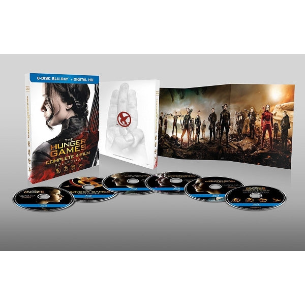 The Hunger Games - Complete 4-Film Collection [Blu-Ray + Digital Box Set]