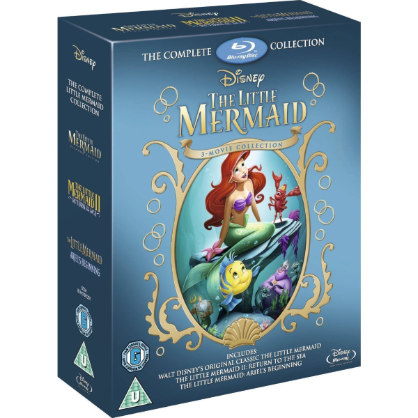 Disney's The Little Mermaid: 3-Movie Collection [Blu-Ray Box Set]