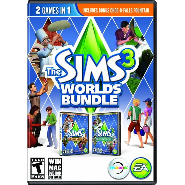 The Sims 3: Worlds Bundle - Hidden Springs and Monte Vista [Mac & PC]
