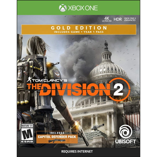 Tom Clancy's The Division 2 - Gold SteelBook Edition [Xbox One]