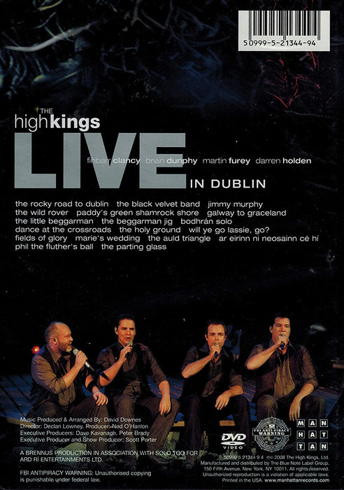 The High Kings - Live In Dublin [DVD]