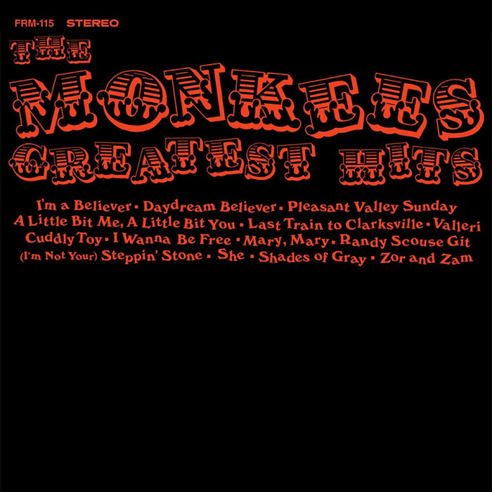 The Monkees - Greatest Hits - 180 Gram Orange Audiophile Vinyl / Limited Anniversary Edition [Audio Vinyl]