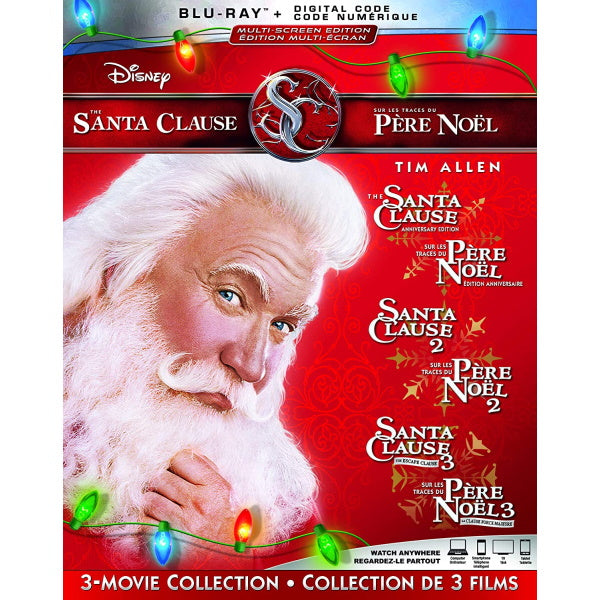 The Santa Clause: 3-Movie Collection [Blu-ray + Digital Box Set]