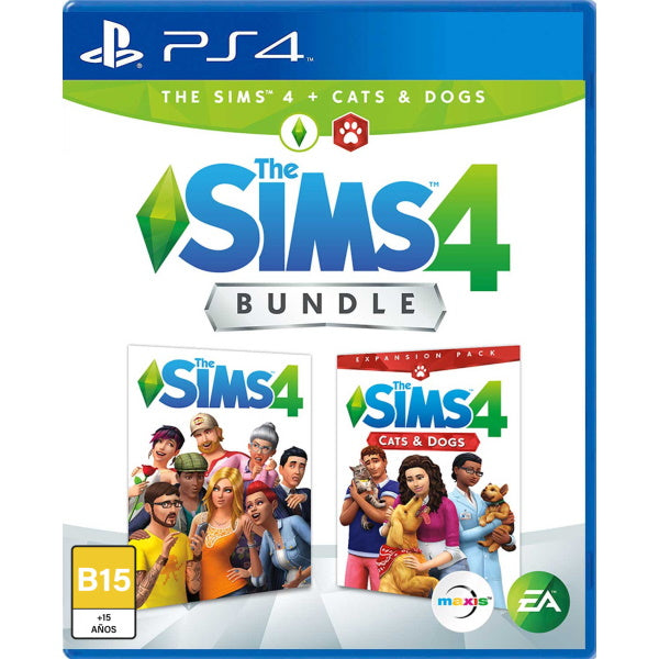 The Sims 4 Plus Cats & Dogs Bundle [PlayStation 4]