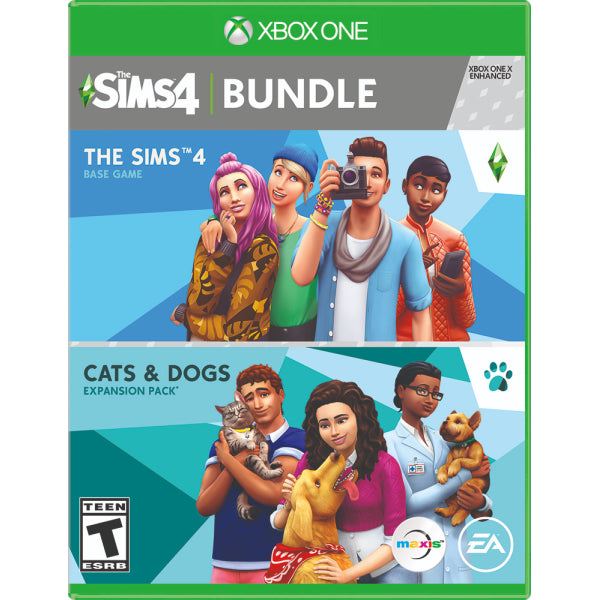 The Sims 4 Plus Cats & Dogs Bundle [Xbox One]