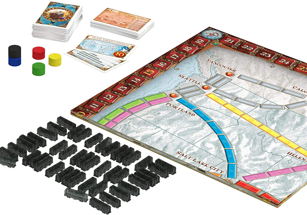 Ticket to Ride - 15th Anniversary Edition [Board Game, 2-5 Players]