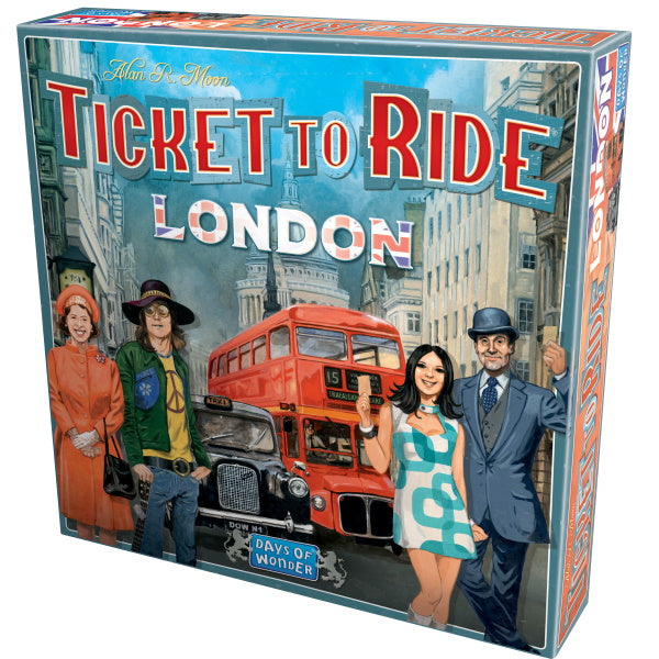 Ticket to Ride: London [Board Game, 2-4 Players]