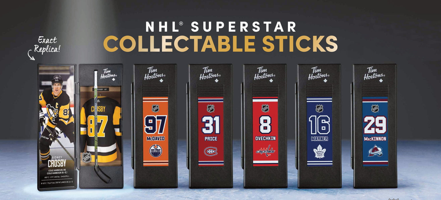 Tim Hortons NHL Superstar Mini-Sticks - Connor McDavid [Collectible]