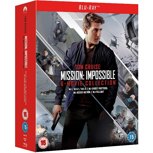 Tom Cruise Mission: Impossible 6-Movie Collection [Blu-Ray Box Set]