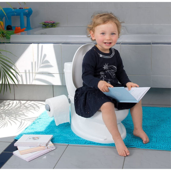 ToyLet Potty Training Toilet with Comfy Potty Chair - White [House & Home]