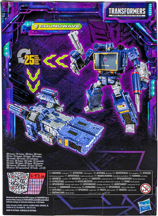 Transformers Generations Legacy Voyager Soundwave 7-Inch Action Figure [Toys, Ages 8+]