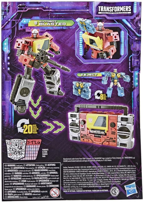 Transformers Toys Generations Legacy Voyager Autobot Blaster & Eject Action Figure [Toys, Ages 8+]