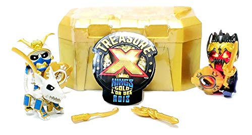 Treasure X: Kings Gold - Heroes VS Shadows Playset w/ Guaranteed Real Gold Dipped Treasure Inside [Toys, Ages 5+]