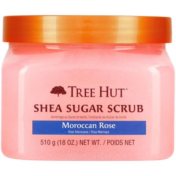 Tree Hut Shea Sugar Scrub Moroccan Rose - 510g / 18 Oz [Skincare]