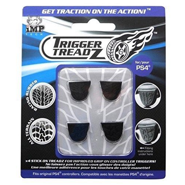 Trigger Treadz Improved Controller Thumb Grips 4-Pack [PlayStation 4 Accessory]