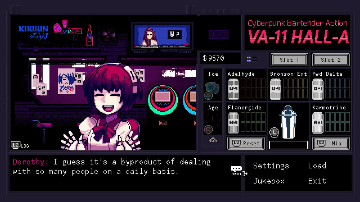 VA-11 Hall-A: Cyberpunk Bartender Action - Collector's Edition - Limited Run #314 [PlayStation 4]