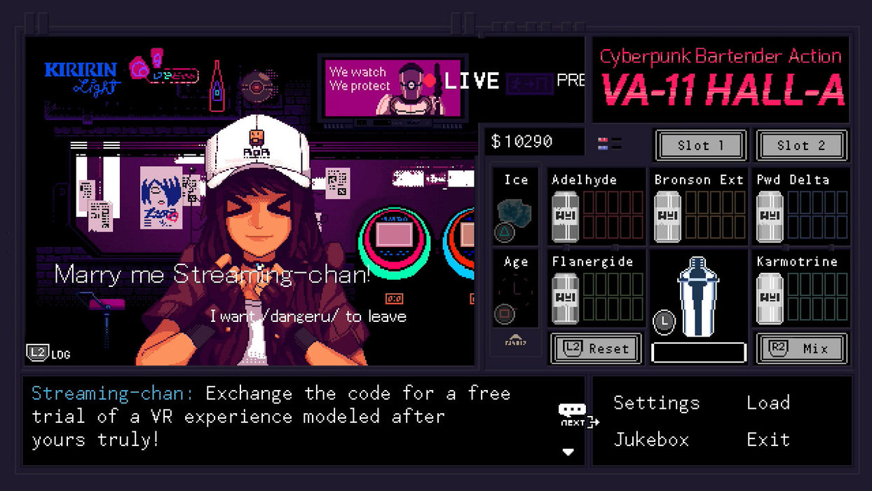 VA-11 Hall-A: Cyberpunk Bartender Action - Collector's Edition - Limited Run #314 [PlayStation 4]
