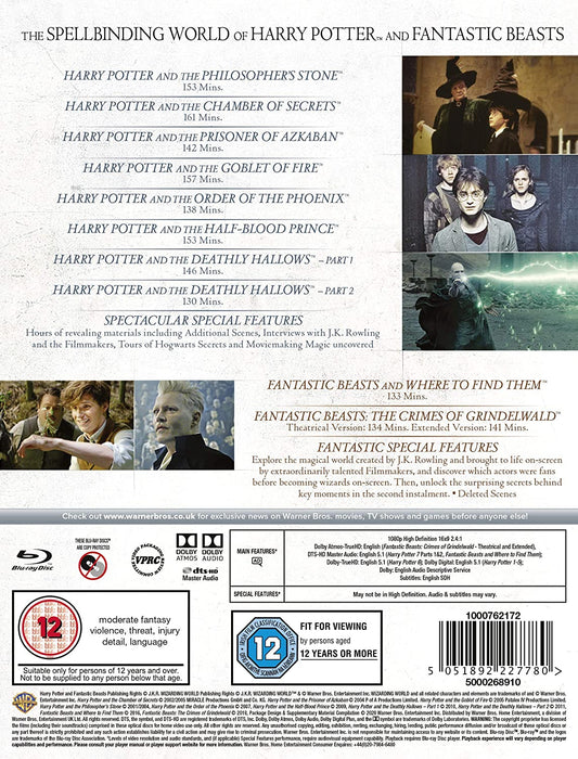 Wizarding World: 10 Film Collection [Blu-Ray Box Set]