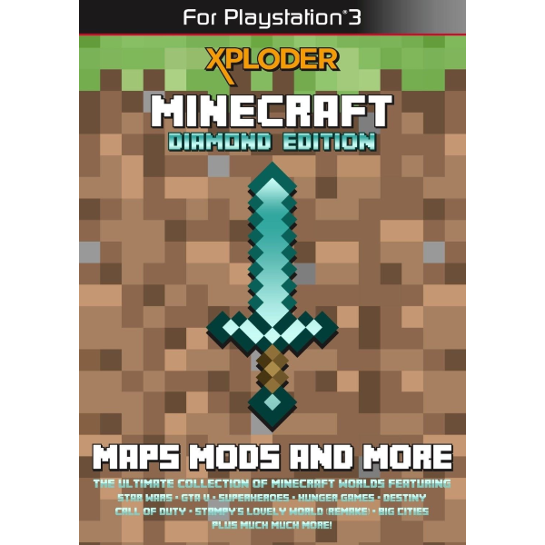 Xploder Minecraft DIAMOND Edition [PlayStation 3 Accessory]
