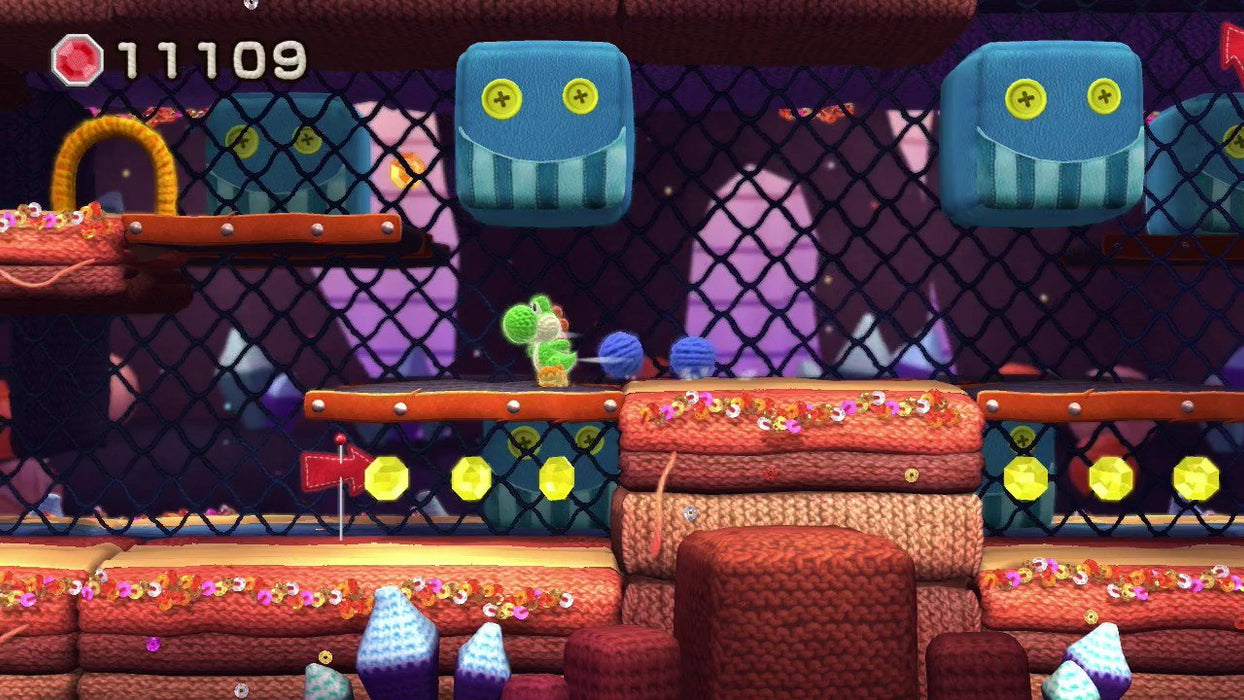 Yoshi's Woolly World + Green Yarn Yoshi Amiibo [Nintendo Wii U]