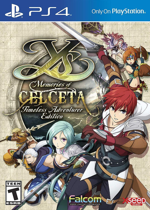 Ys: Memories of Celceta - Timeless Adventurer Edition [PlayStation 4]