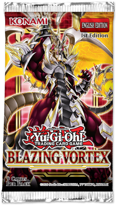 Yu-Gi-Oh! Trading Card Game: Blazing Vortex Booster Box - 24 Packs [Card Game, 2 Players]