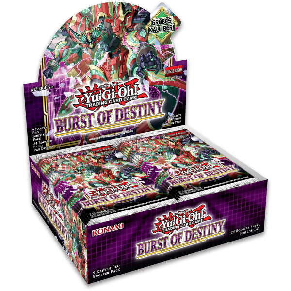 Yu-Gi-Oh! Trading Card Game: Burst of Destiny Booster Display Box - 24 Packs