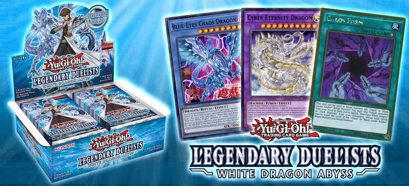 Yu-Gi-Oh! Trading Card Game: Legendary Duelists: White Dragon Abyss Booster Box [Card Game, 2 Players]