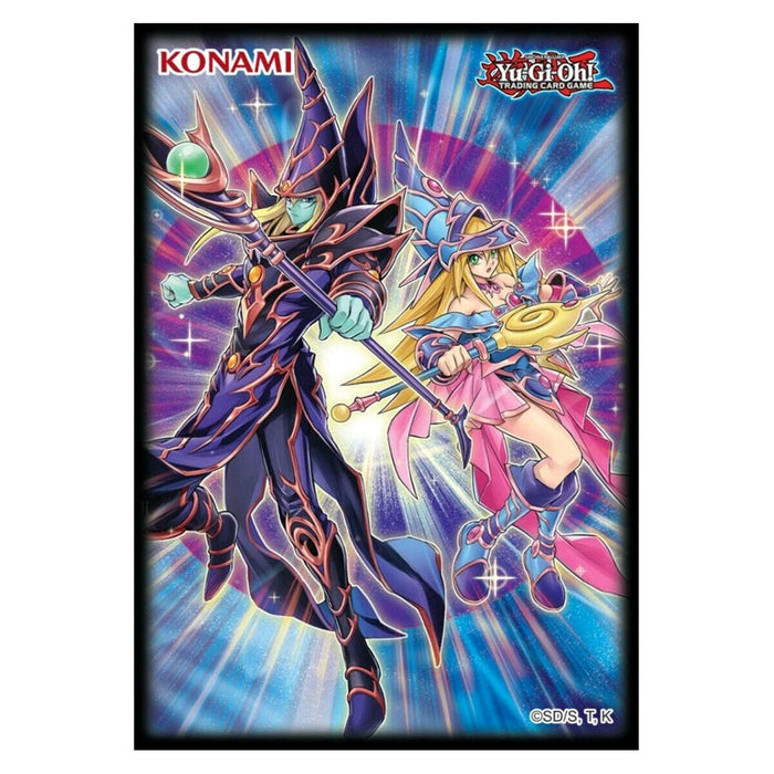 Yu-Gi-Oh! Trading Card Game: The Dark Magicians Card Sleeves - 50 Sleeves [Card Game, 2 Players]