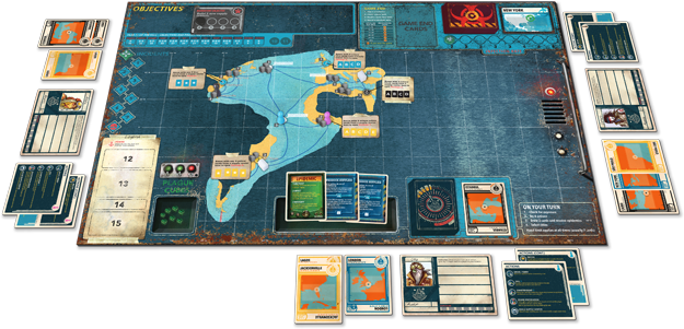 Pandemic Legacy: Season 2 - Black [Board Game, 2-4 Players]